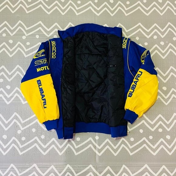 Vintage retro subaru formula 1 embroidered racing graphic jacket - Picture 8 of 8